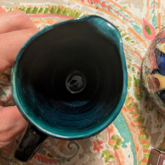 Moorcroft China Blue And Floral - Picture 6 of 7